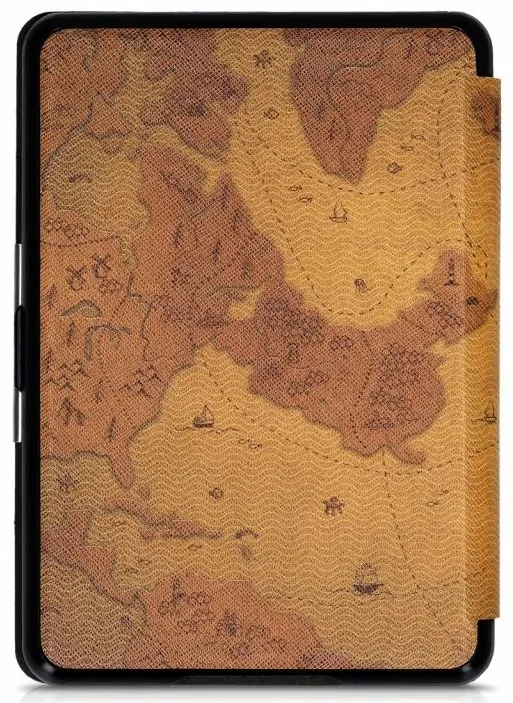 Pouzdro KW Mobile - Retro Map - KW4664428 - pro Amazon Kindle Paperwhite 4 (2018) - vícebarevné
