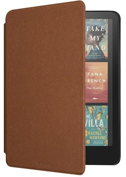 B-SAFE Lock 3557, hnědé - pouzdro Amazon Kindle Paperwhite 2024 / Colorsoft - AutoSleep, magnet