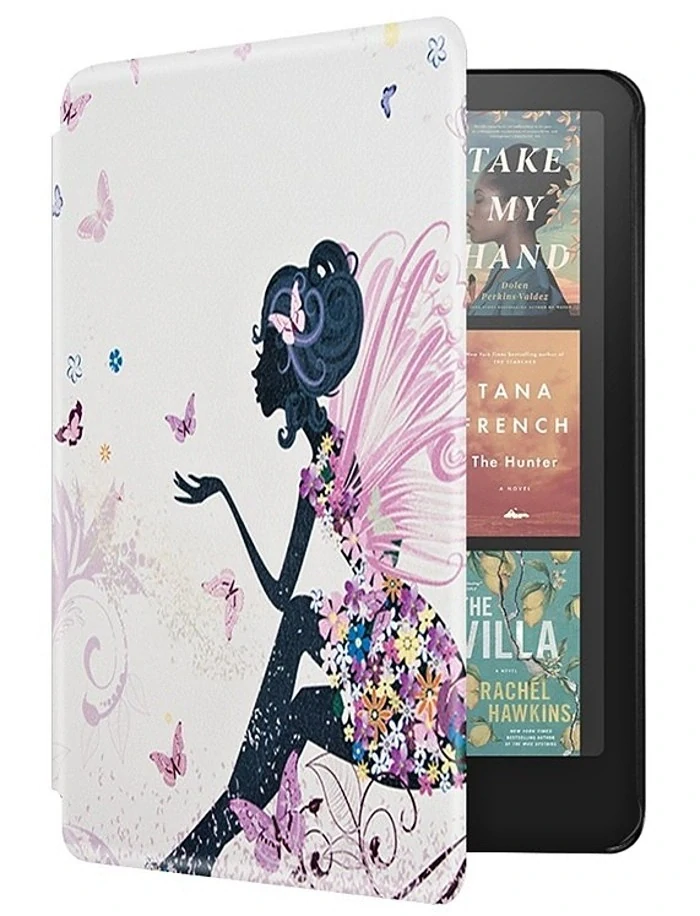 B-SAFE Lock 3564, motiv Black Fairy - pouzdro Amazon Kindle Paperwhite 2024 / Colorsoft - AutoSleep, magnet