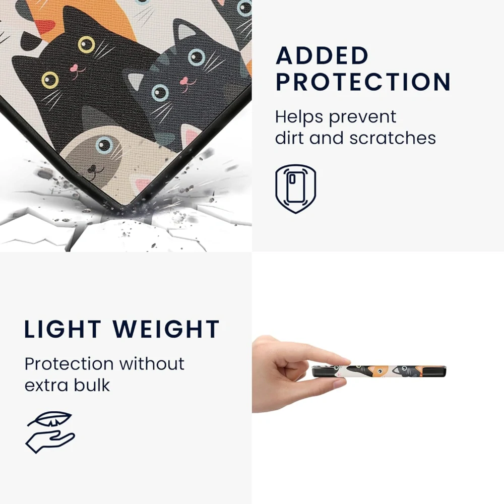 Pouzdro KW Mobile - Cats - 23RT006C - pro Pocketbook 700 Era / 700 Era Color - vícebarevné