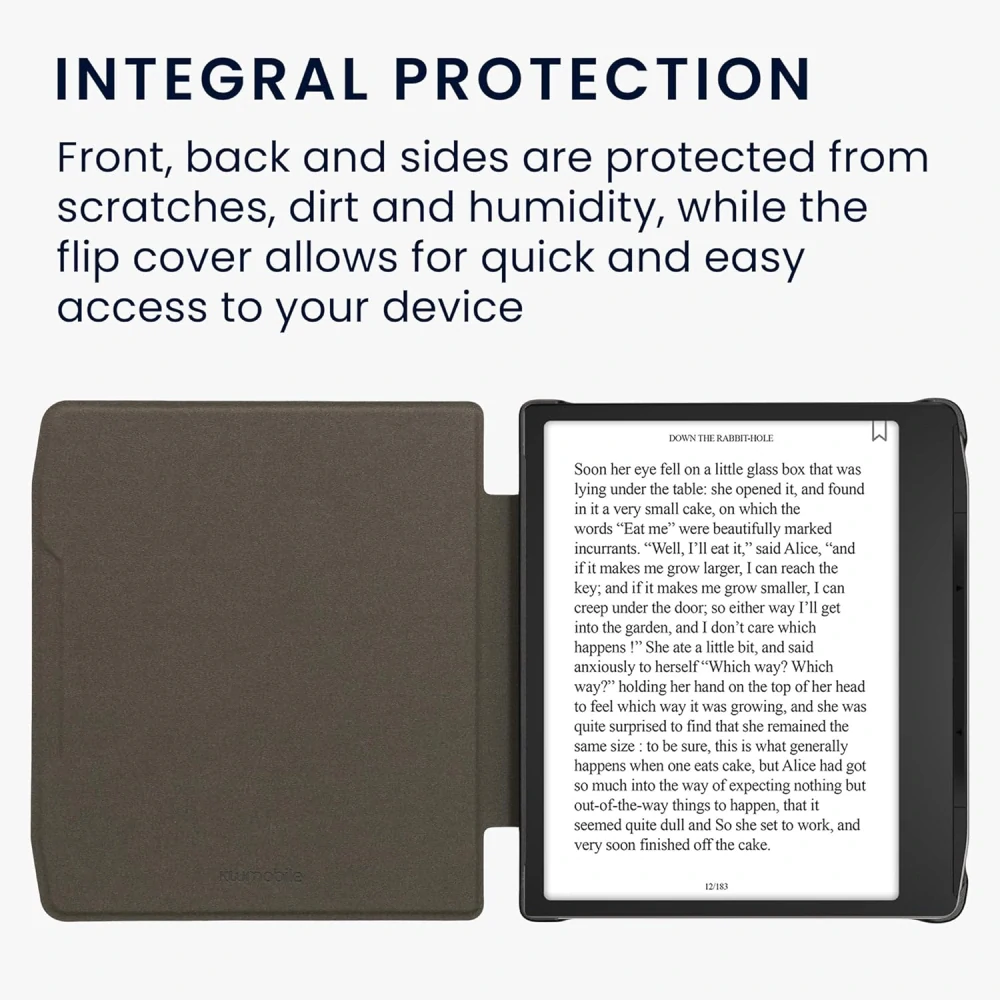 Pouzdro KW Mobile - Dandelion Love - 23RU001C - pro Pocketbook 700 Era / 700 Era Color - šedé