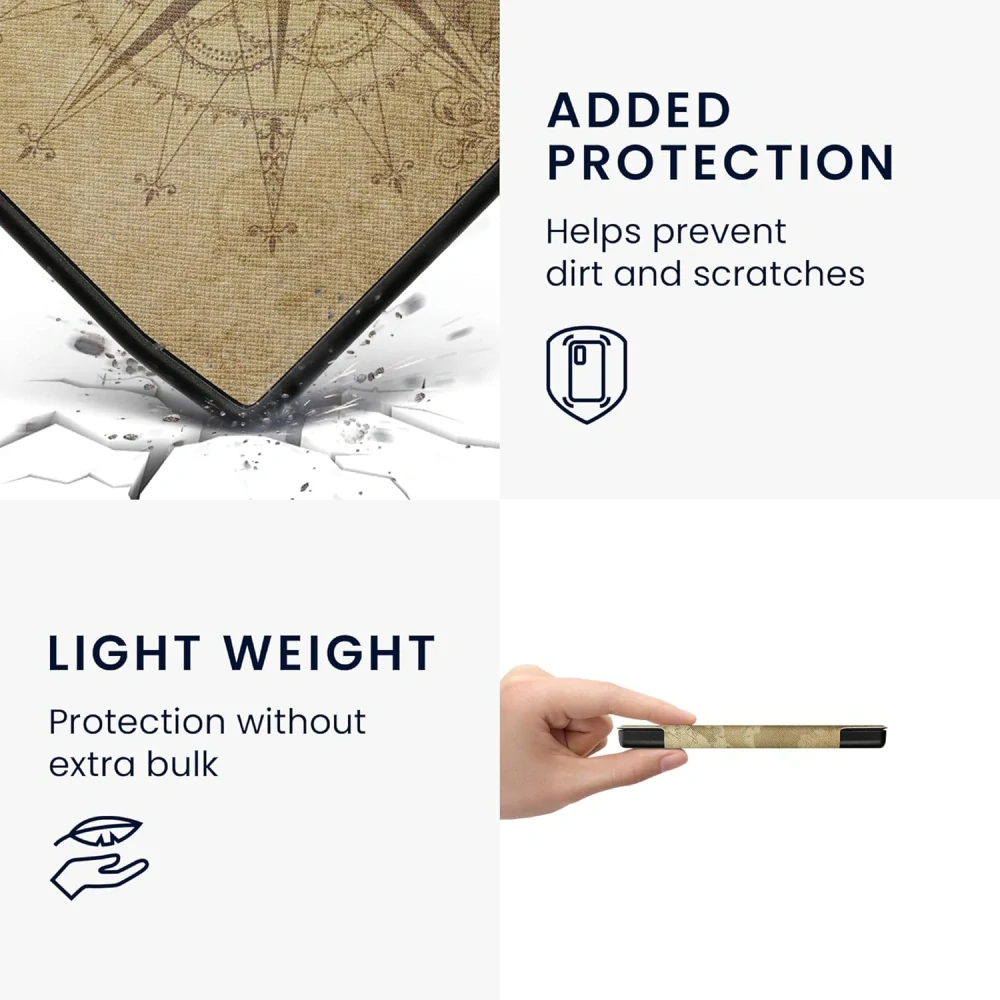 Pouzdro KW Mobile - Travel Vintage - 23RT008C - pro Pocketbook 700 Era / 700 Era Color - vícebarevné