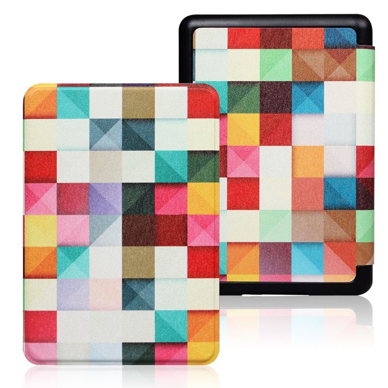 Pouzdro Durable Lock PB-03 pro Pocketbook 616 / 617 / 618 / 627 / 628 / 632 / 633 - motiv Square