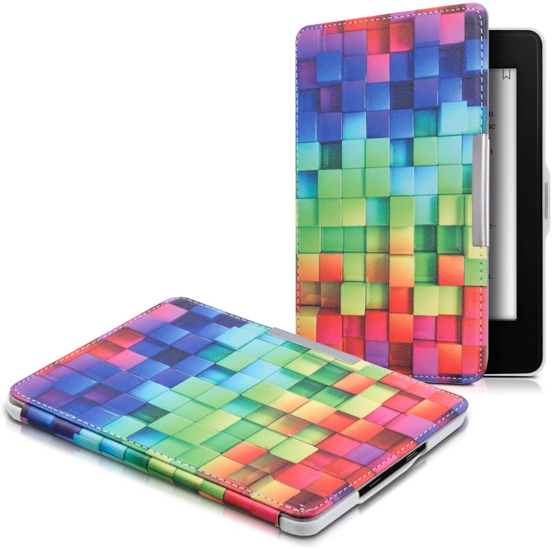 Pouzdro KW Mobile - Rainbow Cubes - KW2582404 - pro Amazon Kindle Paperwhite 1/2/3 - vícebarevné
