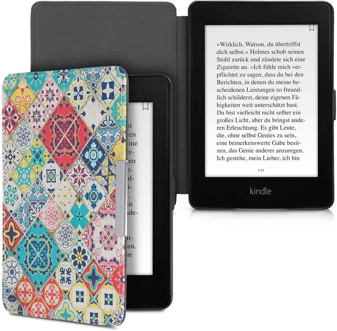 Pouzdro KW Mobile - Morrocan Vibes - KW4556917 - pro Amazon Kindle Paperwhite 1/2/3 - vícebarevné