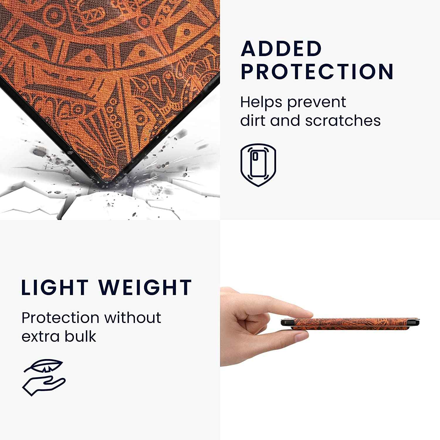 Pouzdro KW Mobile - Mayan Calendar - KW4941720 - pro Amazon Kindle Oasis 2/3 - vícebarevné