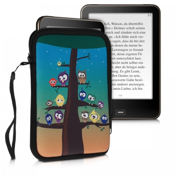 Pouzdro KW Mobile Owls Tree - KW5033502 - Univerzální pouzdro pro čtečky 6" - Owls Tree
