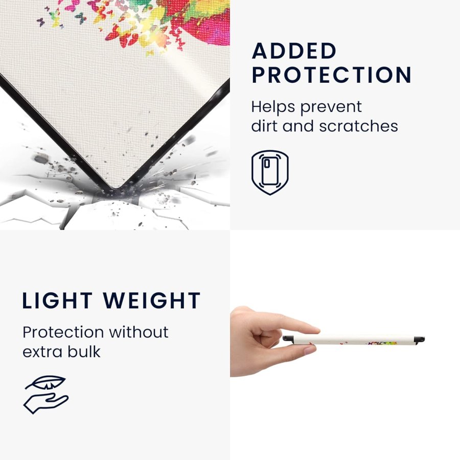 Pouzdro KW Mobile - Butterfly Swarm - KW4941714 - pro Amazon Kindle Oasis 2/3 - vícebarevné