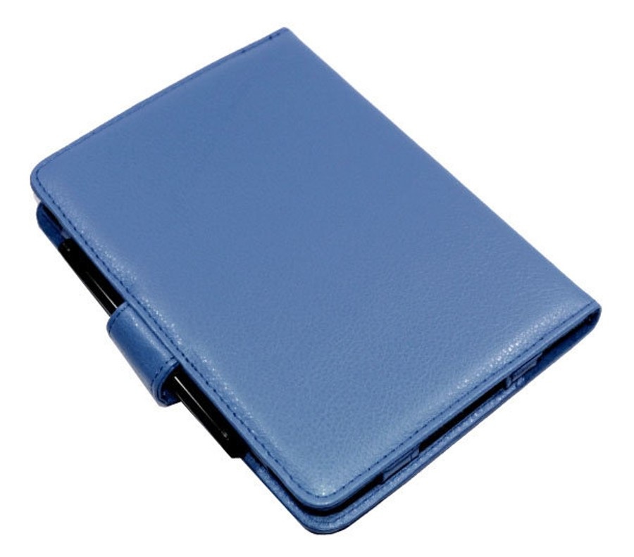 Obal na čtečku Pocketbook 614 / 615 / 622 / 623 / 624 / 625 / 626 / 631 / 640 / 641 - FORTRESS FT143, tmavě modré, magnet