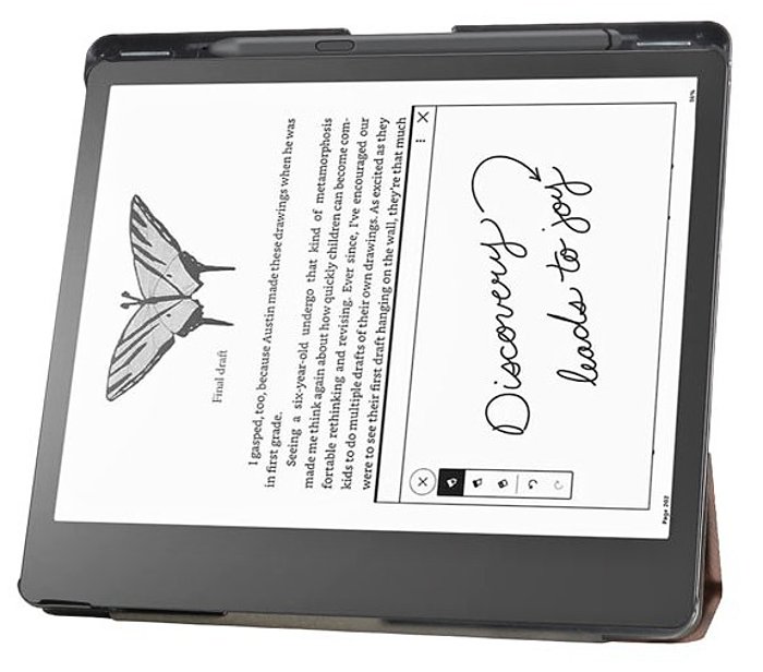 Pouzdro B-Safe Stand 3451 na Amazon Kindle Scribe - hnědé