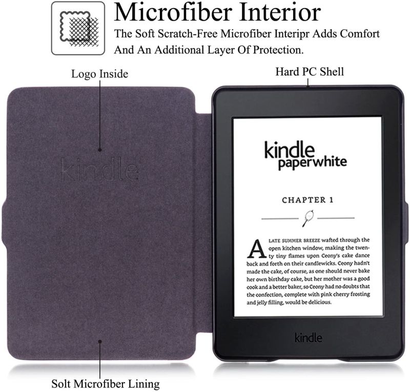 Obal Durable Lock na Kindle Paperwhite 1/2/3 - červený