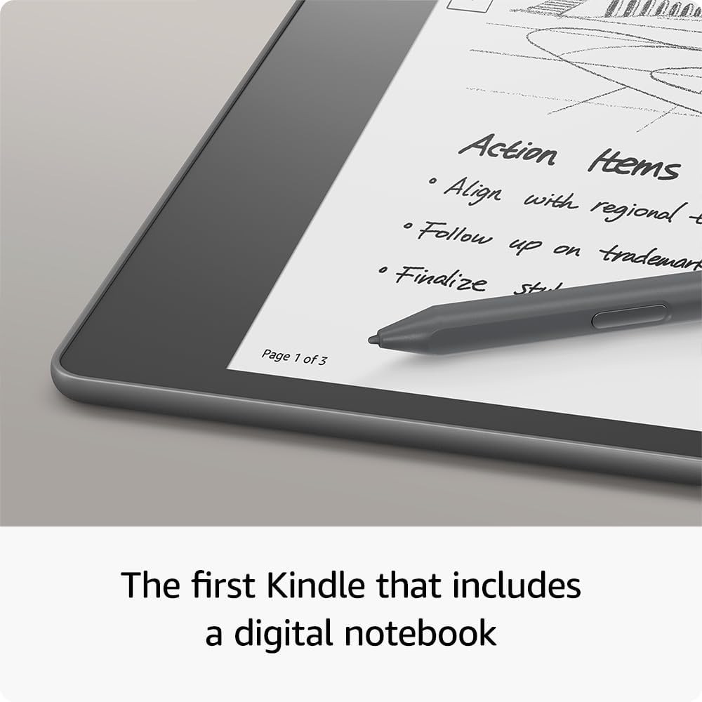 Amazon Kindle Scribe - 16GB, Premium Stylus Pen, bez reklam - černý