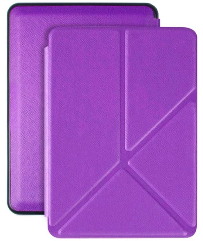 Origami Durable Lock OR41 - pouzdro pro Amazon Kindle Paperwhite 1 / 2 / 3, magnet, stojánek - fialové