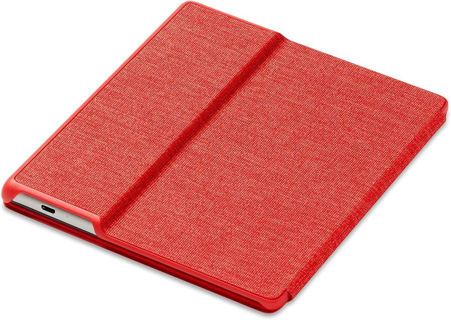 Durable Lock Fabric F-1232 - pro Amazon Kindle Oasis 2 / 3 - červené