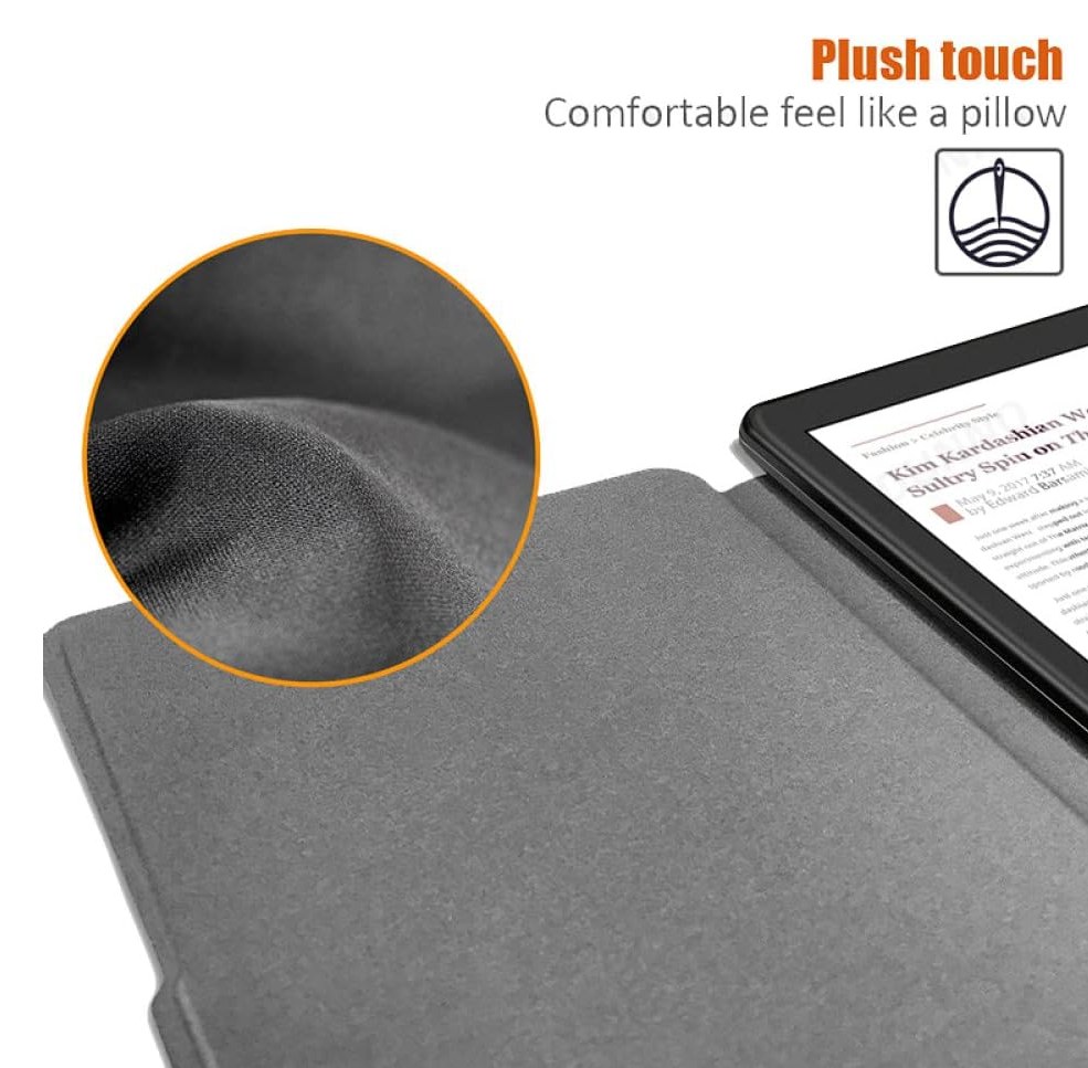 Durable Lock Fabric F-1242 - pro Amazon Kindle Voyage - červené