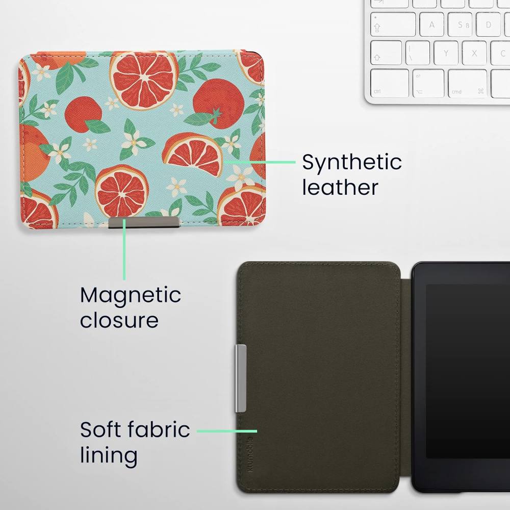 Pouzdro KW Mobile - Orange Fruits - KW2582446 - pro Amazon Kindle Paperwhite 1/2/3 - vícebarevné