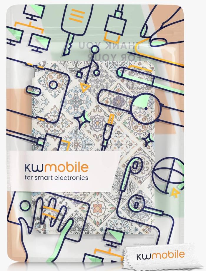 Pouzdro KW Mobile - Moroccan Tiles - KW5998911 - pro Amazon Kindle 2022 - vícebarevné