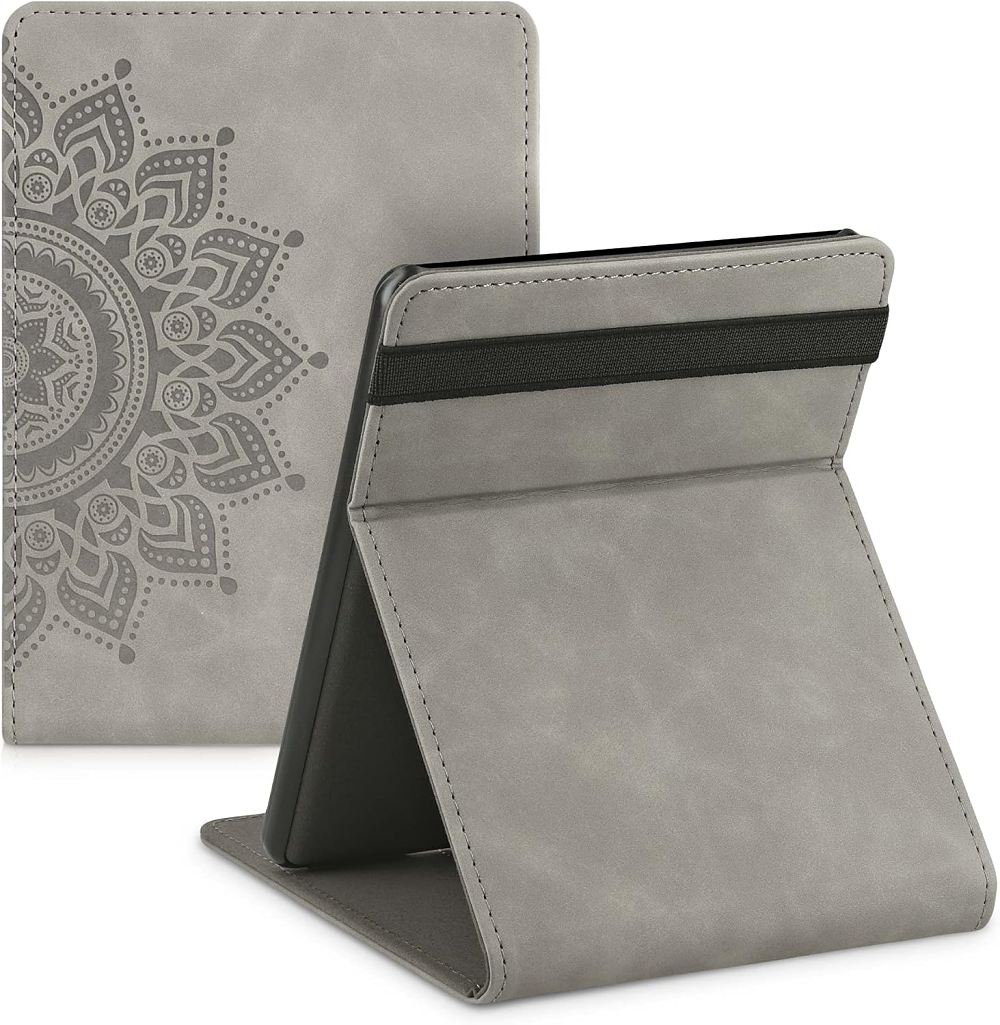 Pouzdro KW Mobile - Rising Sun - KW5626417 - pro Amazon Kindle Paperwhite 5 (2021) - šedé