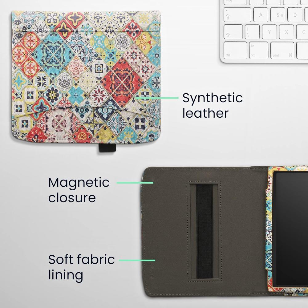 Pouzdro KW Mobile - Moroccan Tiles - KW5939010 - pro Pocketbook 700 Era - vícebarevné