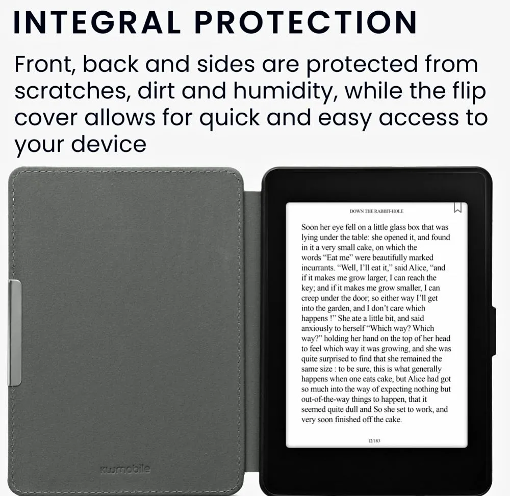 Pouzdro KW Mobile - Nylon Book - KW4948771 - pro Amazon Kindle Paperwhite 1/2/3 - mint