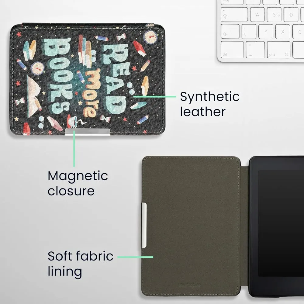 Pouzdro KW Mobile - Read More Books - KW2582456 - pro Amazon Kindle Paperwhite 1/2/3 - vícebarevné