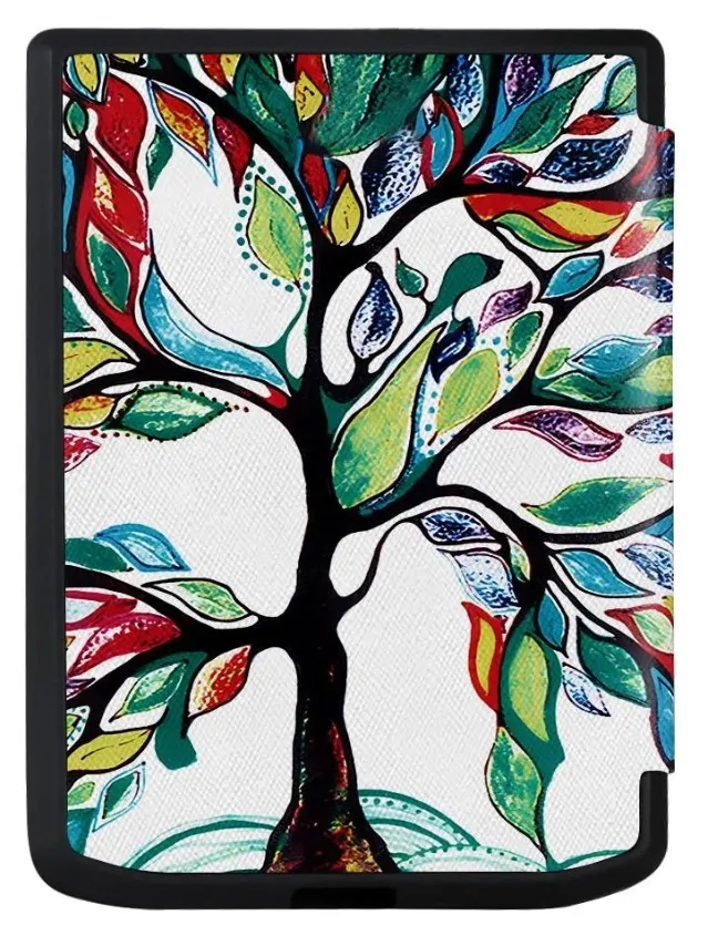 ARMORI TRIMER T038 - pouzdro pro Pocketbook 614 / 615 / 624 / 625 / 626 - motiv Tree