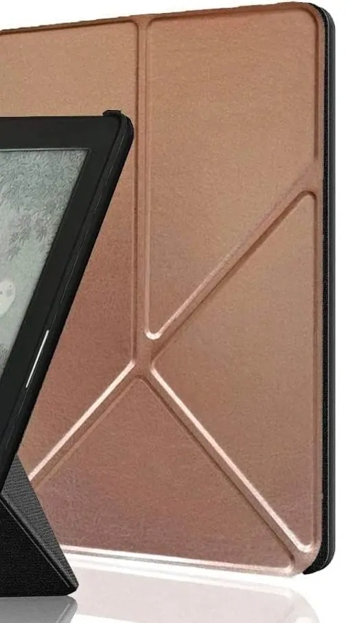 ARMORI STANDER S102, pouzdro se stojánkem Origami pro Amazon Kindle 4/5 - zlaté