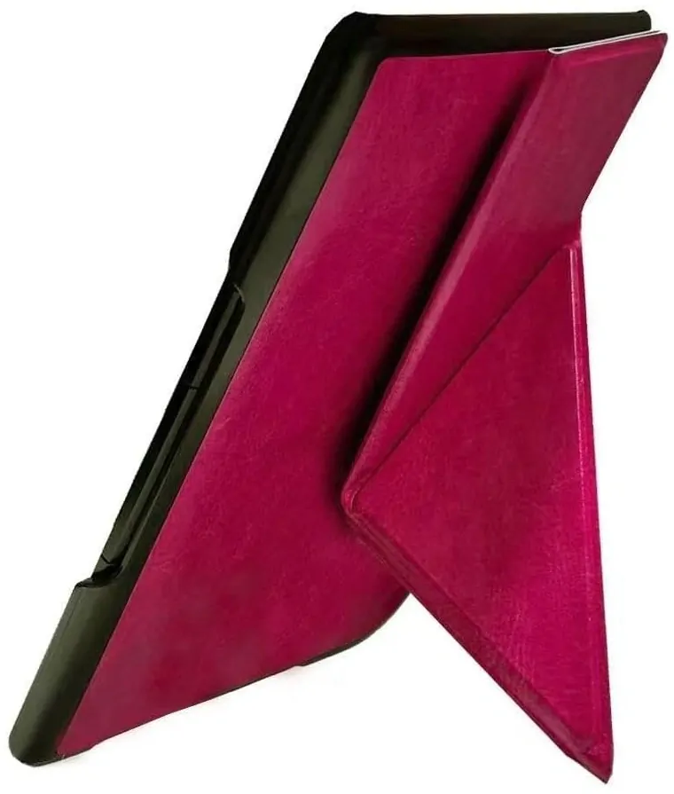 ARMORI STANDER S103, pouzdro se stojánkem Origami pro Amazon Kindle 4/5 - tmavě růžové
