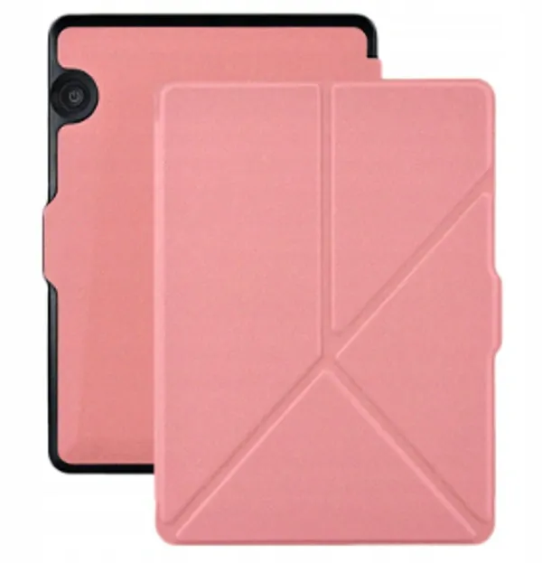 ARMORI STANDER S105, pouzdro se stojánkem Origami pro Amazon Kindle Voyage - světle růžové