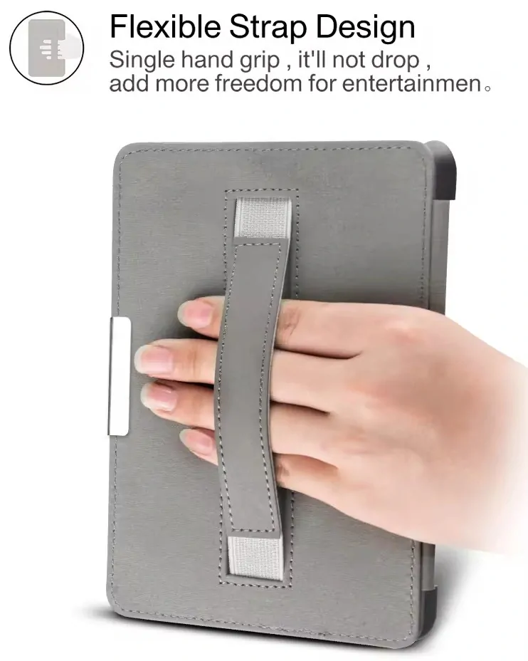 Premium Durable Lock PDL-105, obal na Amazon Kindle Paperwhite 1/2/3 - kapsa, hnědý