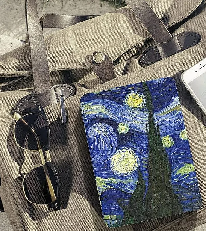 Armori Trimer T138, pouzdro pro Amazon Kindle 6 (7. generace) - magnetické zavírání, AutoSleep, motiv Gogh