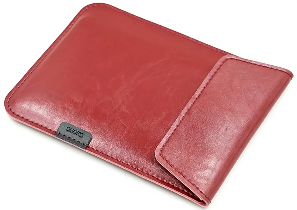 Quoko Q30-RE - Univerzální pouzdro na čtečky 6-7" - červené, magnetické zavírání