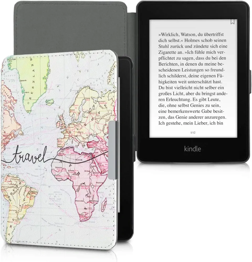 Pouzdro KW Mobile - Travel - KW4556912 - pro Amazon Kindle Paperwhite 1/2/3 - vícebarevné
