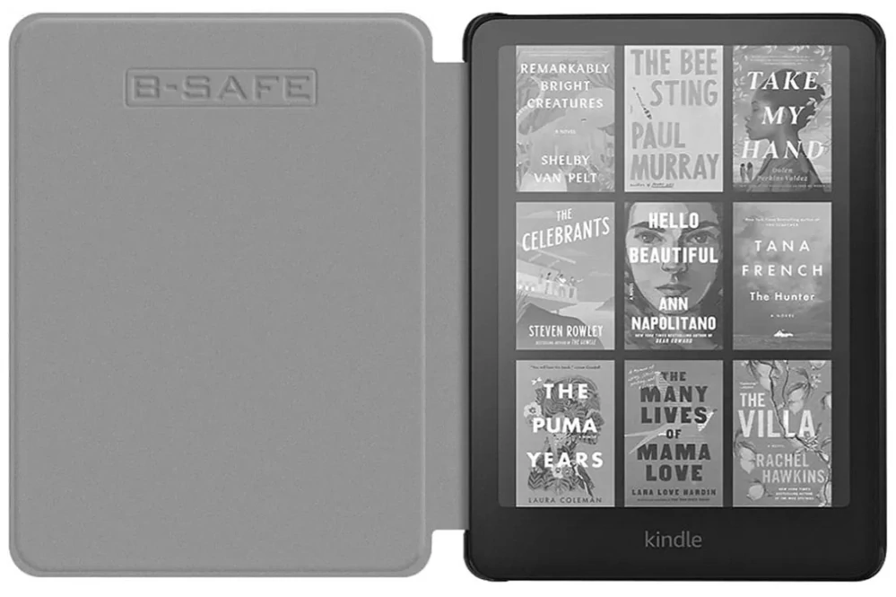 B-SAFE Lock 3559, červené - pouzdro Amazon Kindle Paperwhite 2024 / Colorsoft - AutoSleep, magnet