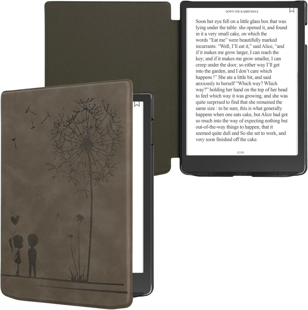 Pouzdro KW Mobile - Dandelion Love - 23SA001C - pro Pocketbook 743G InkPad 4 / 743K3 Color 3 / 743C Color 2