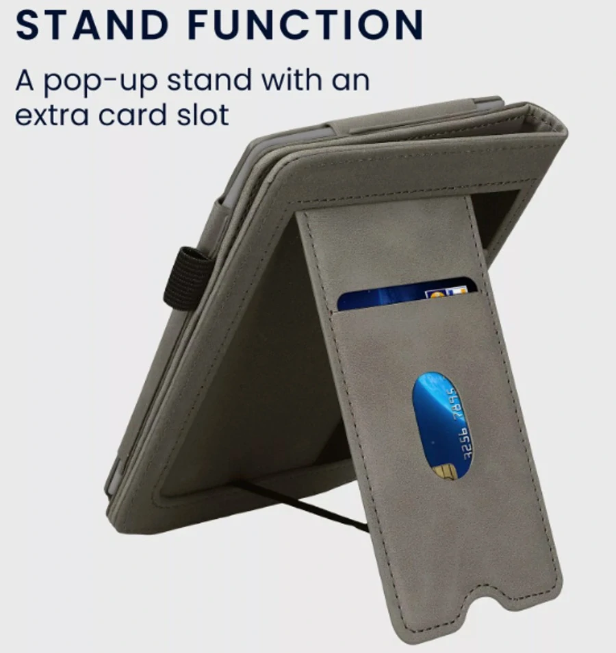 Pouzdro KW Mobile - Brushed Heart - 23SF002C - pro Pocketbook 629 Verse / 634 Verse Pro / Color - šedé