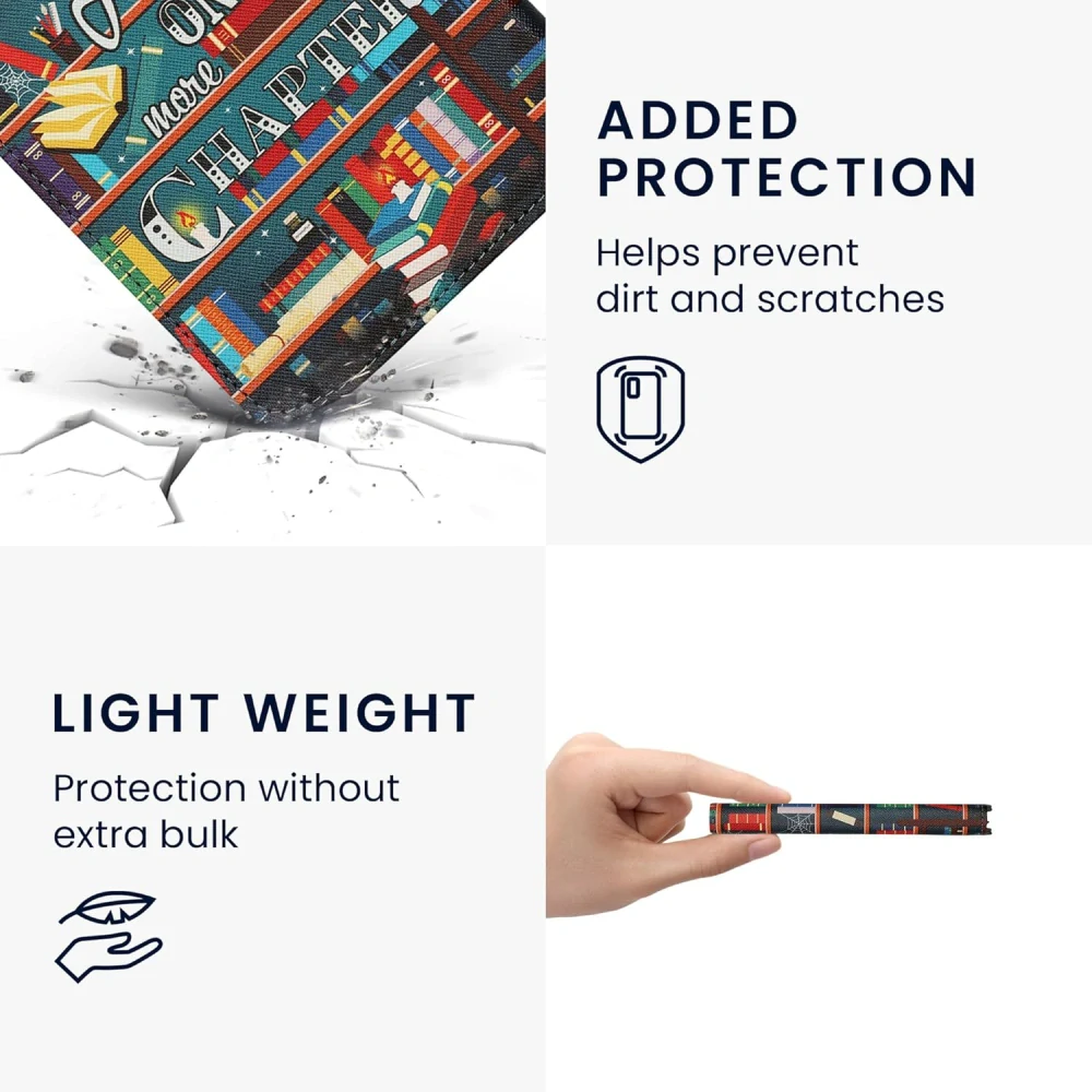 Pouzdro KW Mobile - Library Motto - 23SE001C - pro Pocketbook 629 Verse / 634 Verse Pro / Color - vícebarevné