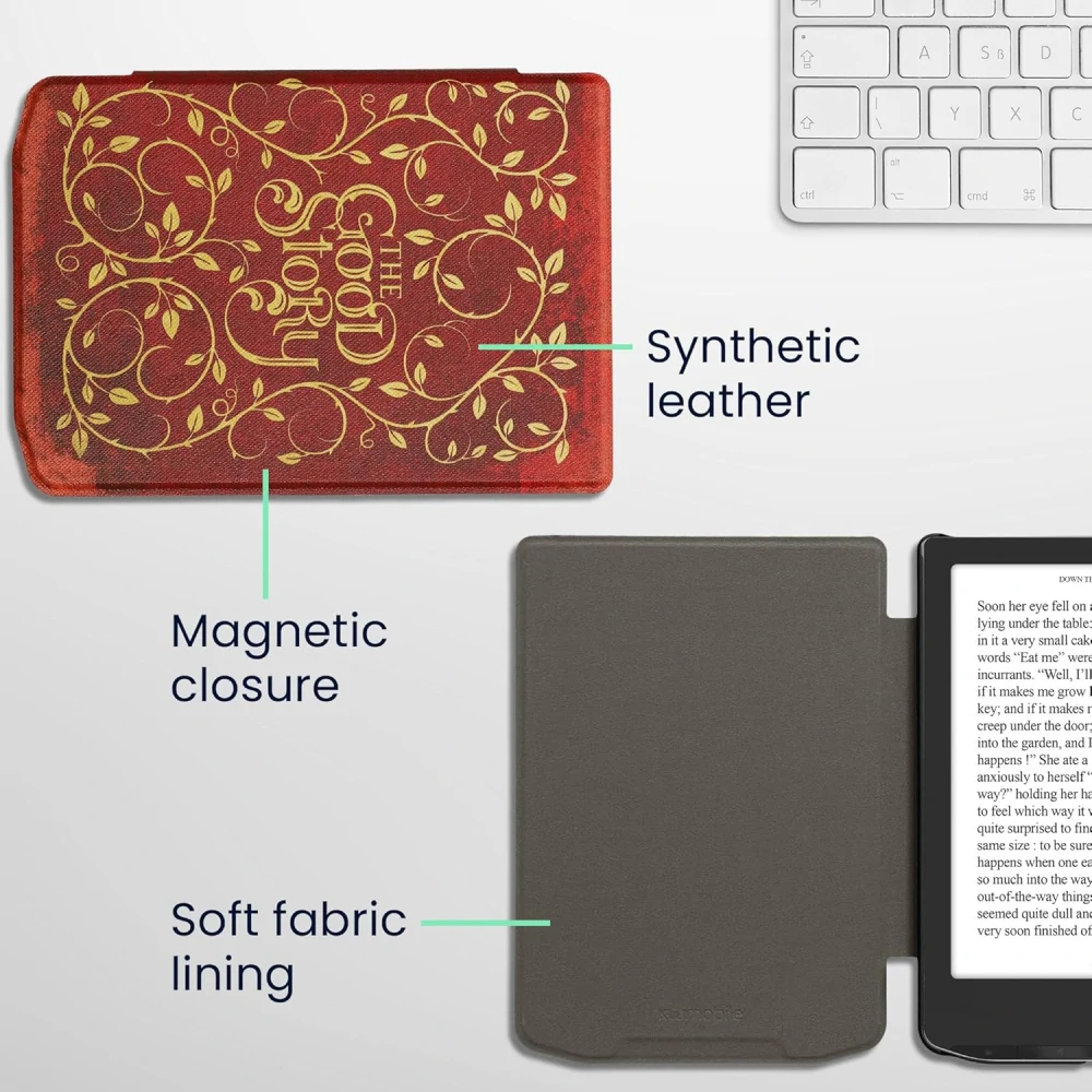 Pouzdro KW Mobile - Good Story - 23RQ009C - pro Pocketbook 629 Verse / 634 Verse Pro / 634 Verse Color - vícebarevné