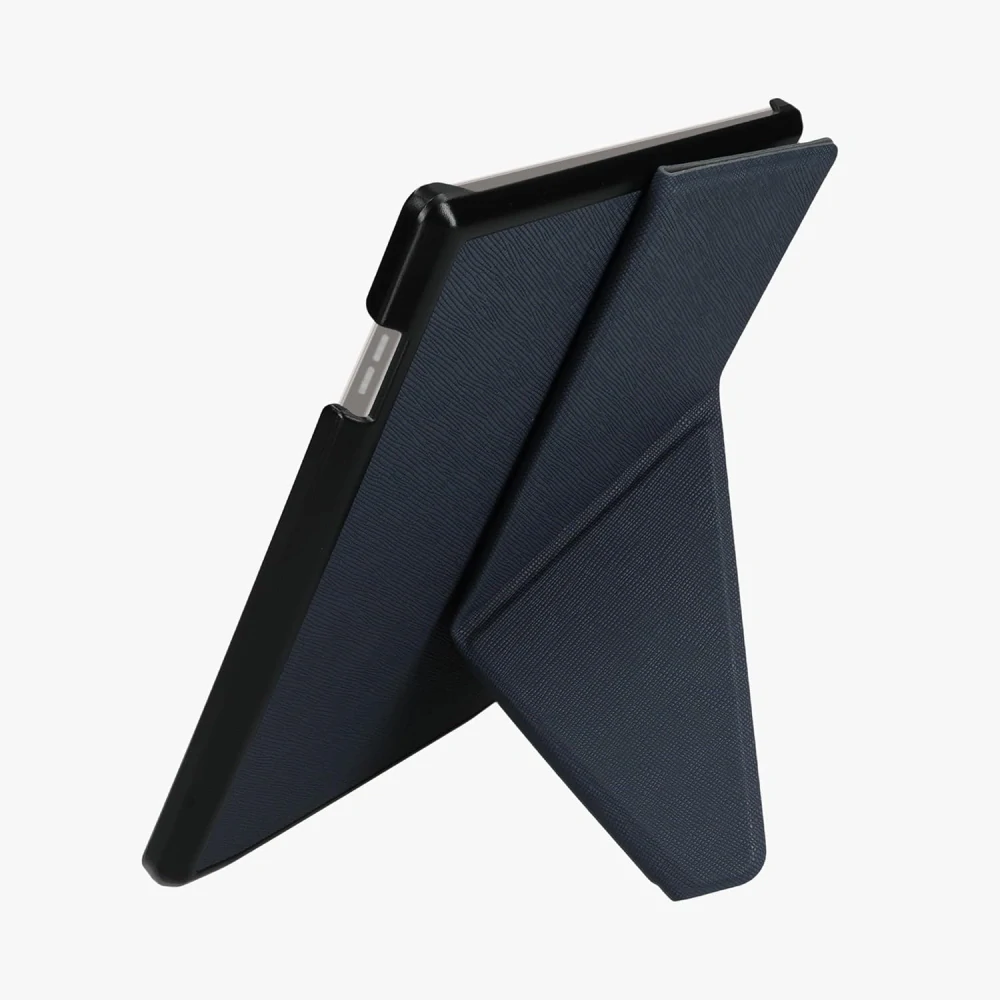 Pouzdro KW Mobile - Origami Blue - 23SB002C - pro Pocketbook 743G InkPad 4 / 743K3 Color 3 / 743C Color 2 - tmavě modré