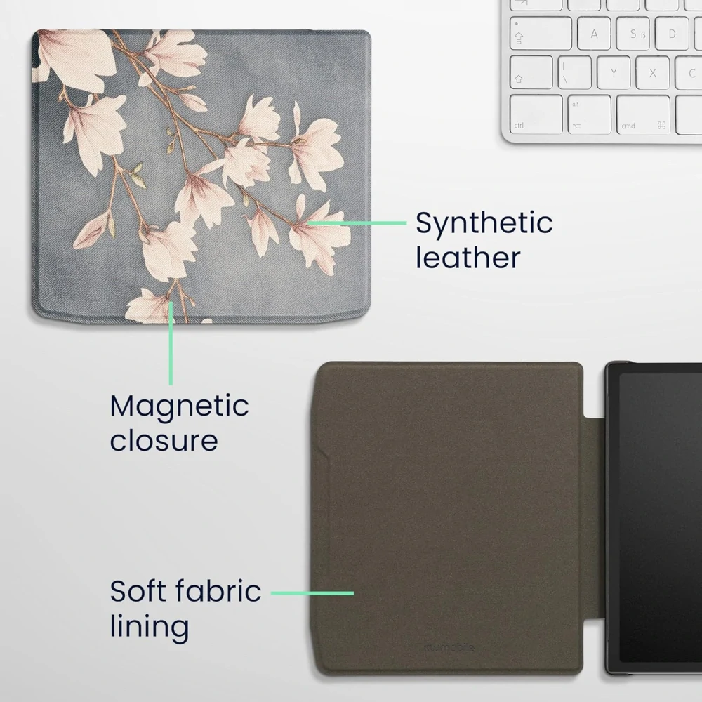 Pouzdro KW Mobile - Magnolias - 23RT005C - pro Pocketbook 700 Era / 700 Era Color - vícebarevné