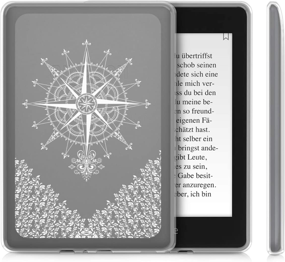 Pouzdro KW Mobile - Baroque Compass - KW4672404 - pro Amazon Kindle Paperwhite 4 (2018) - silikonové