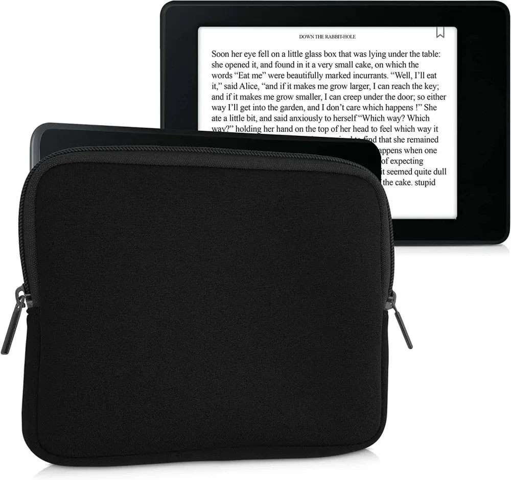 Pouzdro KW Mobile Neoprene Zipper - KW5739701 - Univerzální pouzdro pro čtečky 6-7" - černé