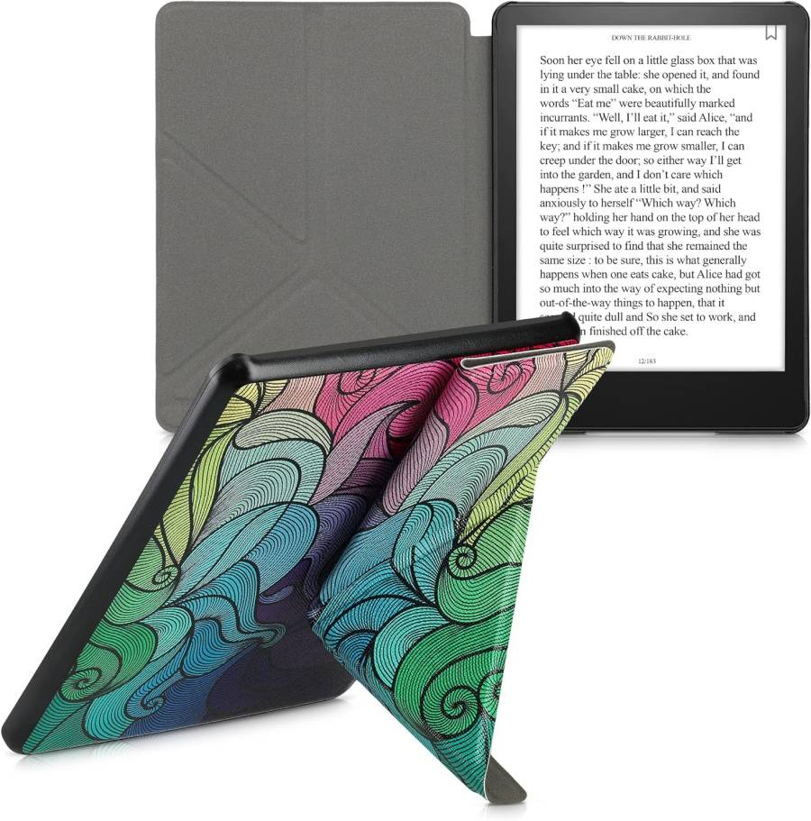 Pouzdro KW Mobile - Origami Multicolor - KW5776401 - pro Amazon Kindle Paperwhite 5 (2021) - vícebarevné