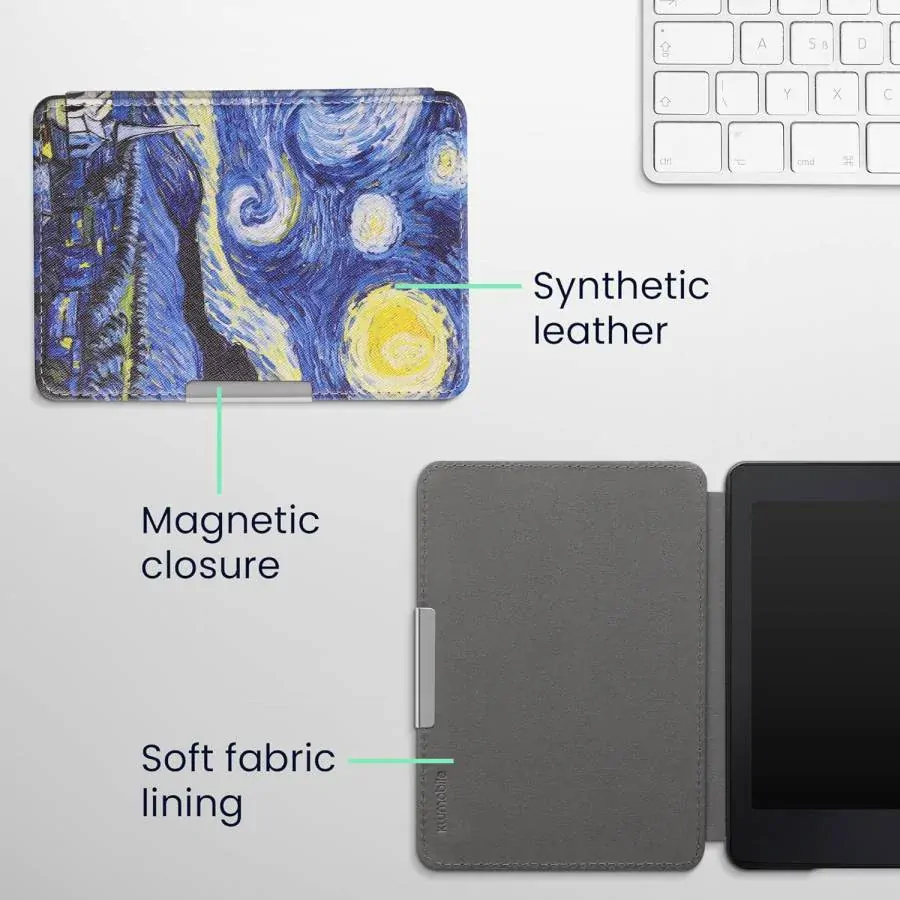 Pouzdro KW Mobile - Starry - KW2582443 - pro Amazon Kindle Paperwhite 1/2/3 - vícebarevné