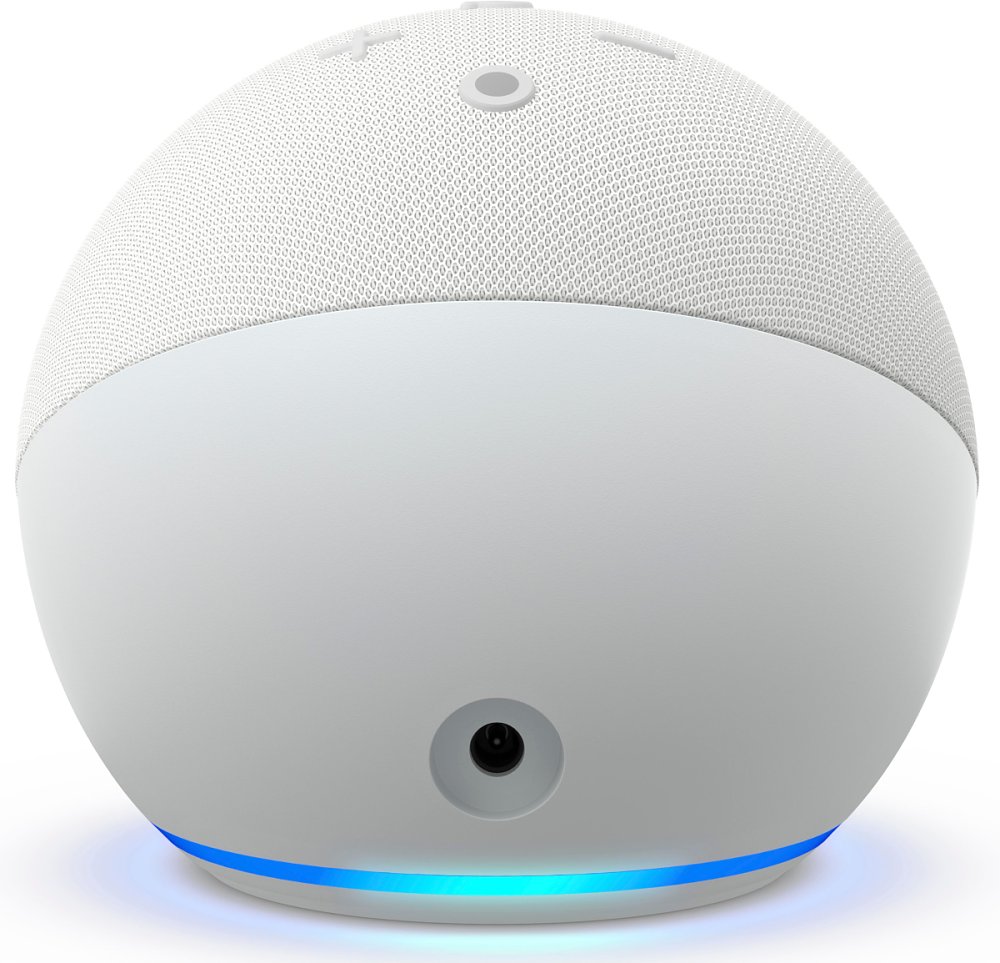 Amazon Echo DOT 2022 (5. generace) - hlasový asistent - Glacier White (bílý)