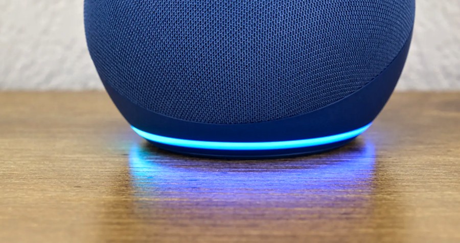 Amazon Echo DOT 2022 (5. generace) - hlasový asistent - Deep Sea Blue (modrý)