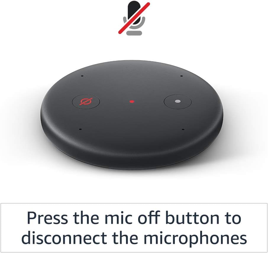 Amazon Echo Input - hlasový asistent, černý