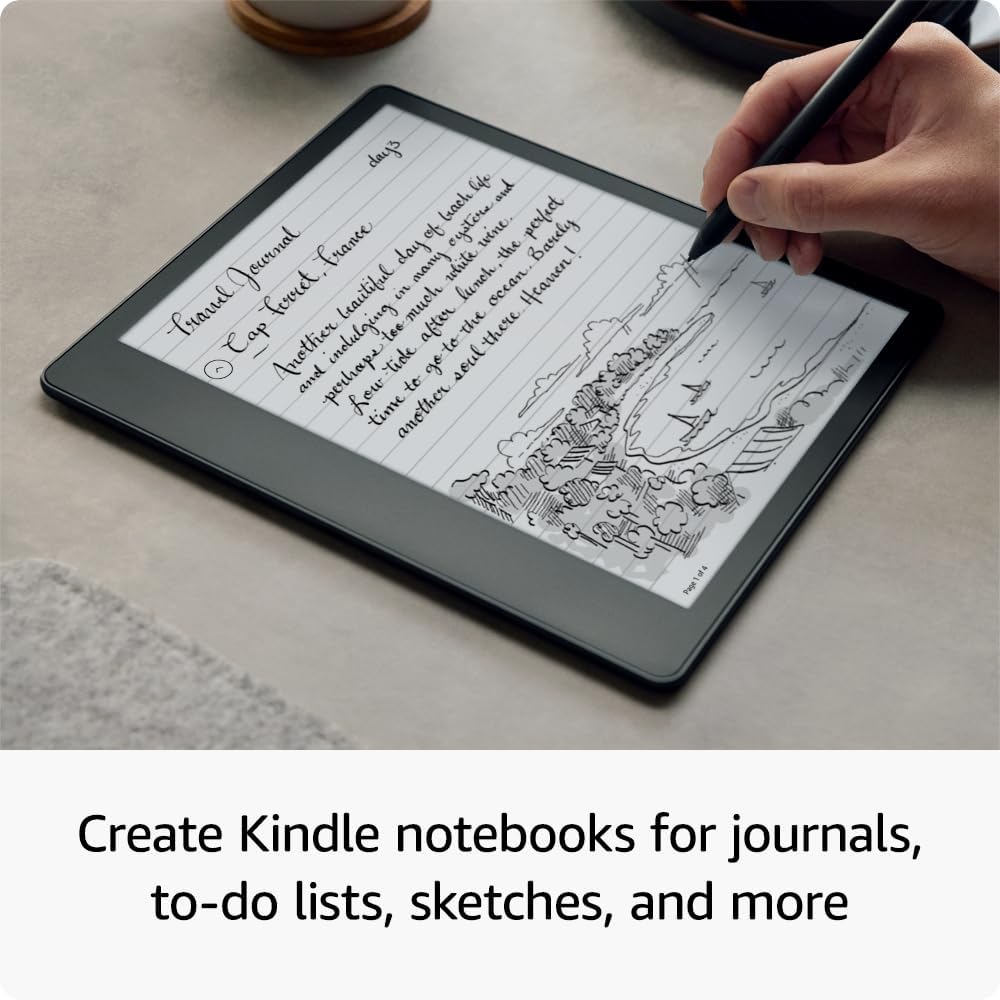 Amazon Kindle Scribe - 16GB, Premium Stylus Pen, bez reklam - černý
