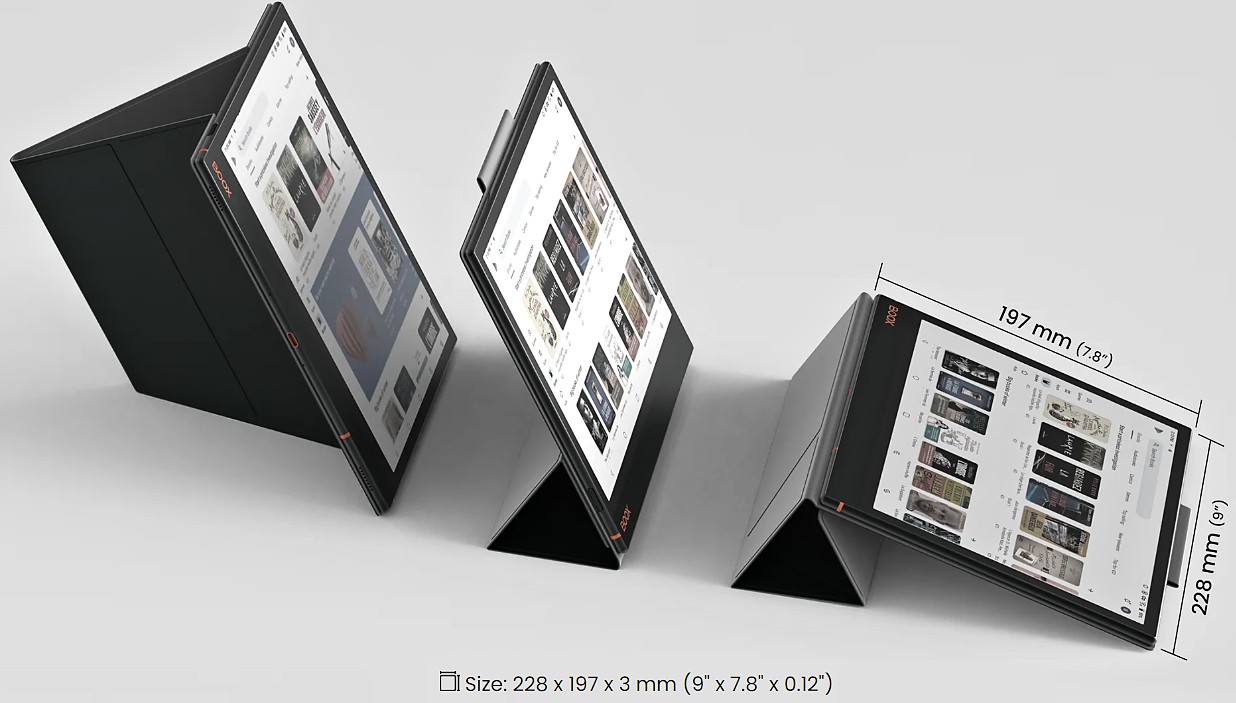 ONYX BOOX pouzdro pro NOTE AIR 3 C, magnetické, černé