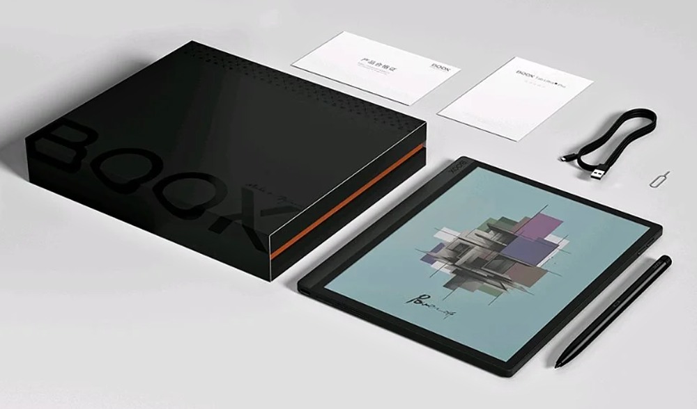 ONYX BOOX TAB ULTRA C PRO, 10,3", 128 GB, 16MP fotoaparát, podsvícená, Bluetooth, Android 12, E-ink displej, WiFi - černý